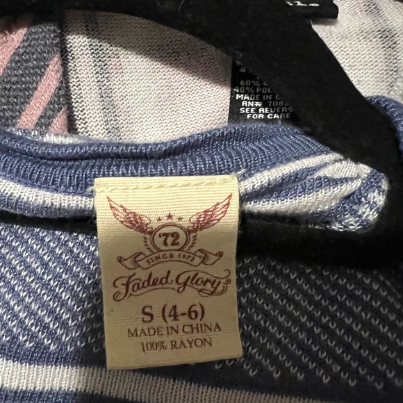 Blue cardigan, size small - Picture 3 of 3